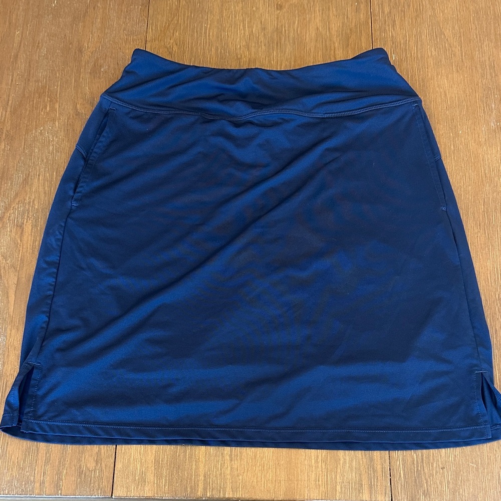 Women's Navy Athletic Skort